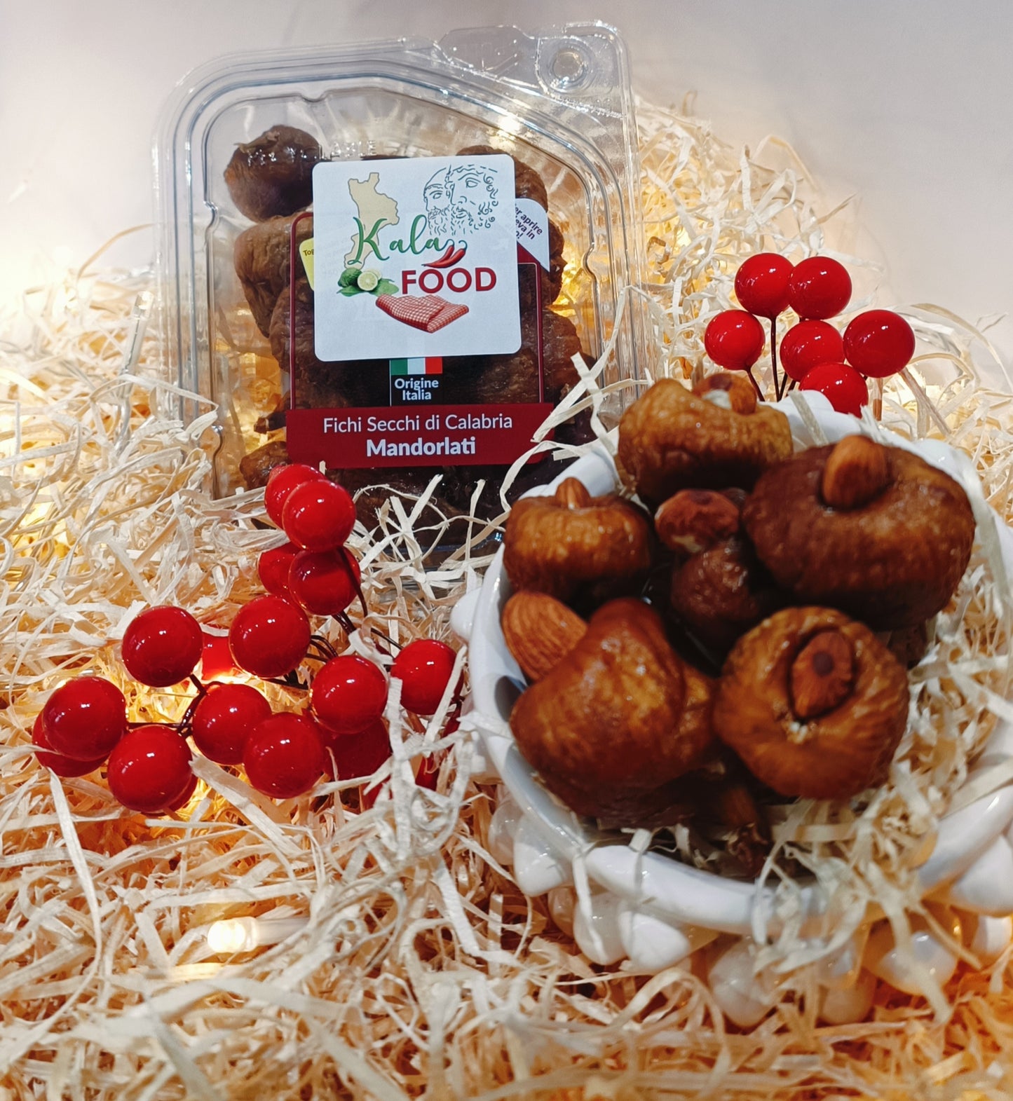 Fichi Secchi al Forno e Mandorlati- 200 gr