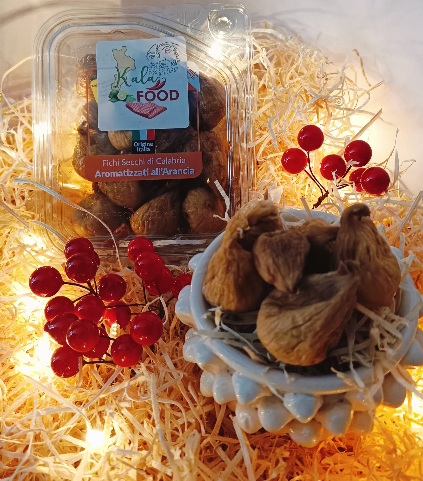 Fichi Secchi Aromatizzati all’Arancia - 200 gr