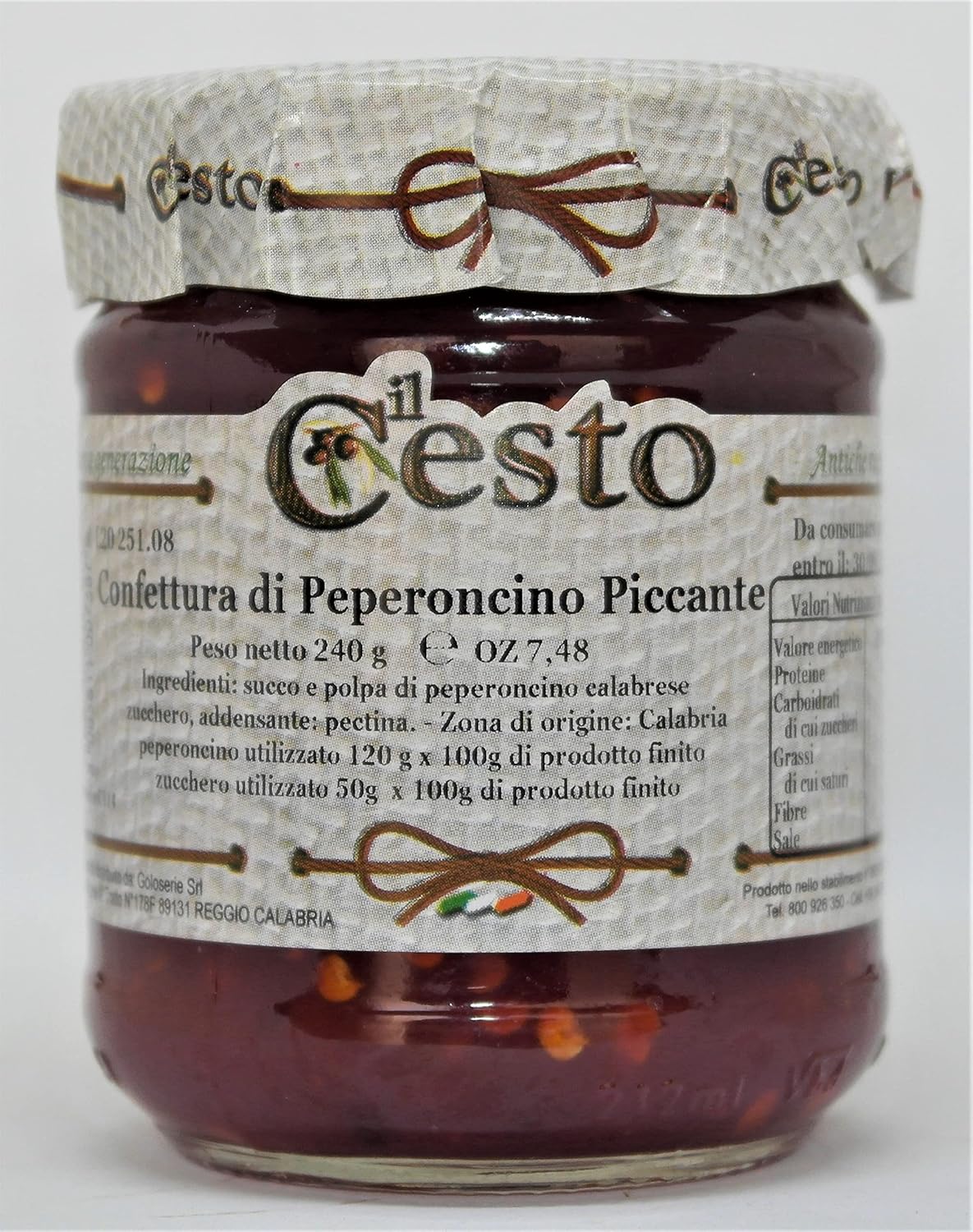 Confettura di Peperoncino Piccante