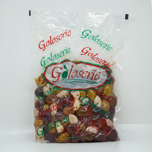 Antipasto di Olive alla Calabrese Aromatizzate - 500g