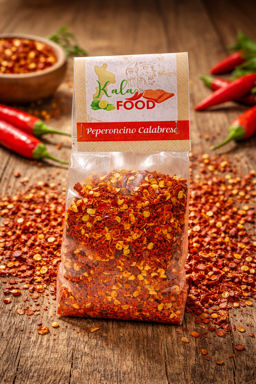 Peperoncino frantumato piccante