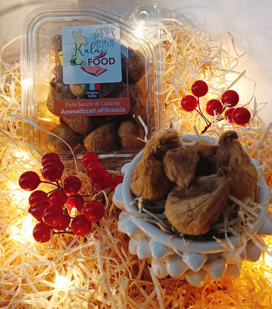 Fichi Secchi Aromatizzati all’Arancia - 200 gr