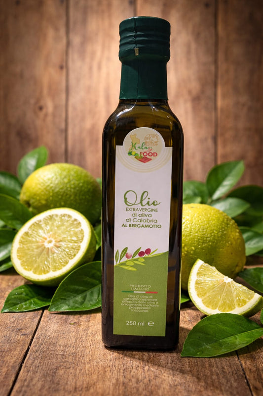 Olio Extravergine D'Oliva  Aromatizzato al Bergamotto