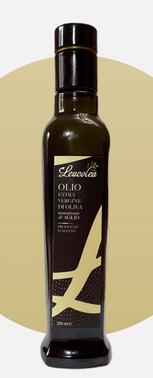 Olio Extravergine d'Oliva Aromatizzato all'Aglio - 250ml