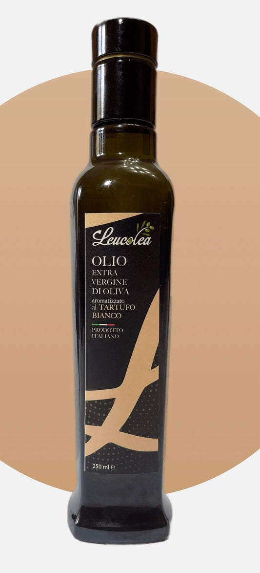 Olio Extravergine d'Oliva Aromatizzato al Tartufo Bianco - 250ml