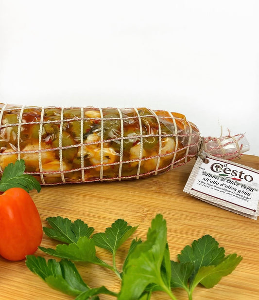 Salame di Olive verdi - 500gr